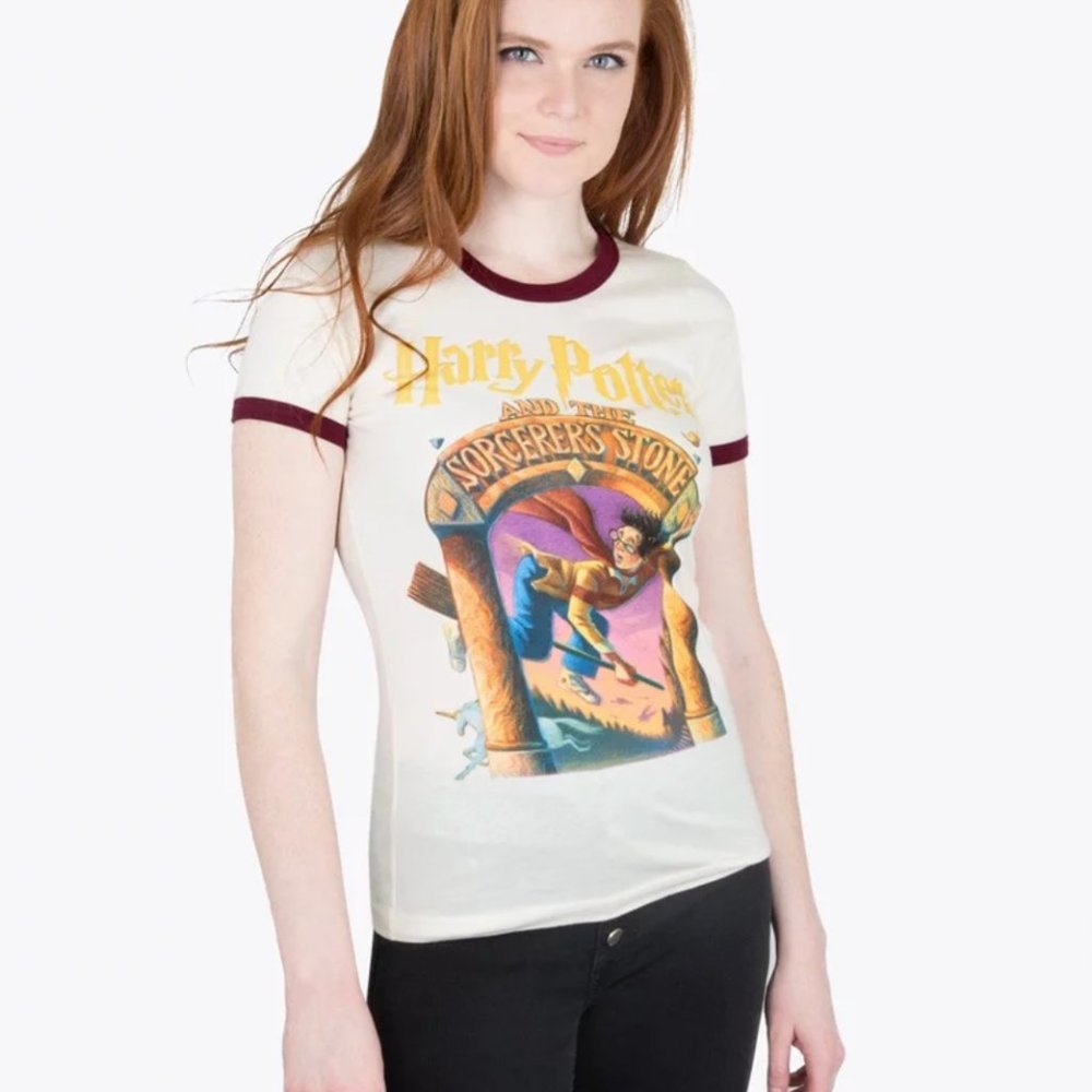 Harry Potter and the Sorcerer's Stone ringer tee